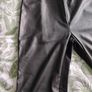 Front leg leather leggings Image 4