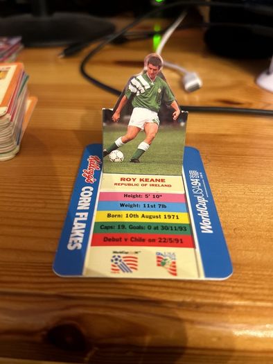 World Cup USA 94 - kellogg's corn flakes card collection