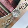 Antique Style Wine Wall Rack Image 7
