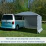 Camper Van Awning Canopy 2.6m x 2.6m  Waterproof Sun Shelter with Side Panels Image 2