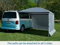 main image for ad Parasol  Sun canopy for bus, Multivan, motorhome, 260 x 260 cm, 2 x side wall, awning