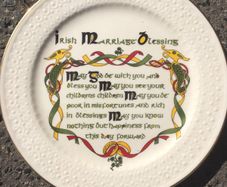 marriage plate donegal China free postage