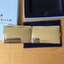 Newbridge Silverware Compact Double Mirror In Silver Case. Pocket Size / Handbag Size Compact Mirror For Him / Her. Image 4