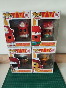 Funko Pop McDonalds Ad Icons Bundle (4 Figures)