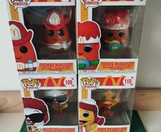 Funko Pop McDonalds Ad Icons Bundle (4 Figures)