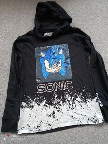 SONIC boy's jumper/hoodie .Age 9/10