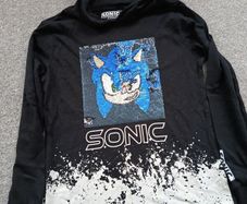 SONIC boy's jumper/hoodie .Age 9/10
