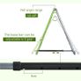 Double Sided Football Training Net, Adjustable Angle Soccer Kickback Target Goal Rebounder Net, for Kids and Children Image 3