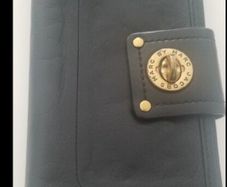 Black Marc Jacobs soft leather ladies wallet/purse