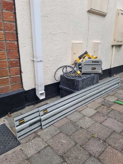 DeWALT DWS520KT-LX Circular Rail Plunge Saw Set