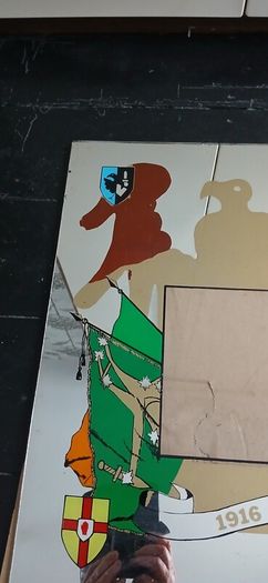 1916 Irish Rebellion Commemoration Mirror