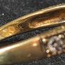 9k gold ring Image 6