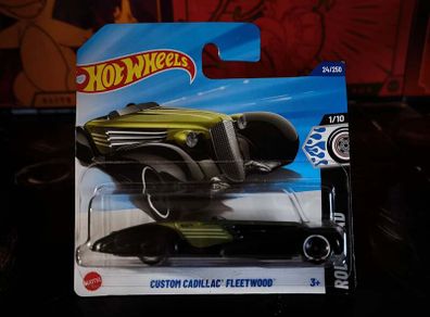 Custom Cadillac Fleetwood ! Hot Wheels ! Rod Squad Series ! by Mattel !