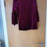 Rowan Avenue Wine  Velvet  Top. S. XL 14/16 Image 4