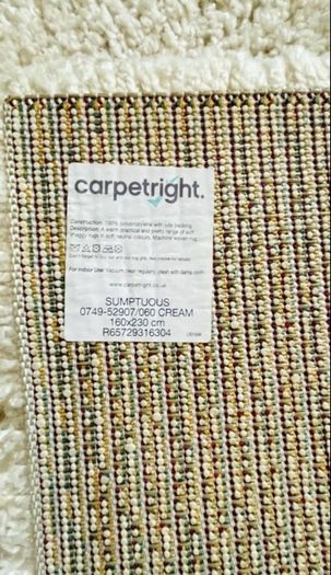 Cream Rug 160x230cm