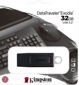 usb key Kingston 32GB Exodia USB 3.2 Gen 1 Flash Drive - DTX/32GB