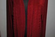 Gazelle red cardigan size M/L UK14/16 Postage included