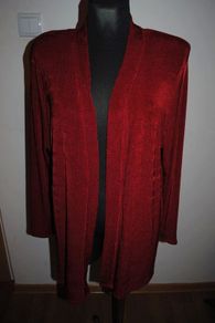 Gazelle red cardigan size M/L UK14/16 Postage included