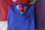 3 x quality premium cotton golf jumpers (size M) like new