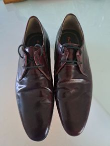Ben Sherman Burgundy Leather Shoes