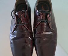 Ben Sherman Burgundy Leather Shoes