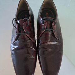 Ben Sherman Burgundy Leather Shoes