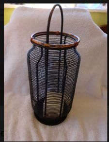 Black candle Lantern