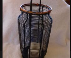 Black candle Lantern
