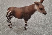 Schleich 14361 Okapi Forest Giraffe Wild Life Zoo Animals Collectible Figure