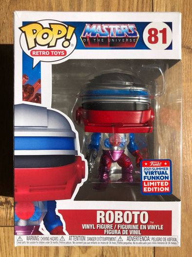 Funko MOTU: Roboto (2021 Summer Virtual Funkon Exclusive) #81