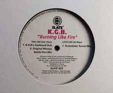 K.G.B. - Burnin Like Fire - Records - PIANO House BANGER!! QUINTESSENTIAL Dublin CLASSIC! Get on the floor it's burning like fire!