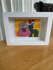 Embroidered Child's Picture