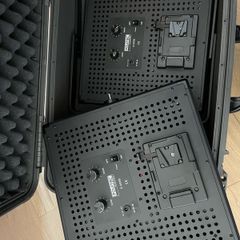 Fovitec StudioPRO - 2x Continuous Lighting 600 LED Daylight for Photography/Videography