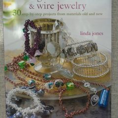 Jewellery making book, Linda Jones, Craft book, Bead and wire jewellery designs, Non fiction