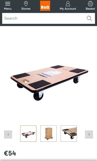 Heavy Item Moving Dolly