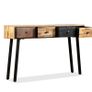 Console Table Solid Reclaimed Teak 120x30x76 cm Image 5