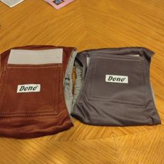 Male dog incontinence nappies.