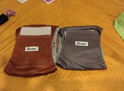 Male dog incontinence nappies.