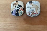 Small vintage soap tin dish