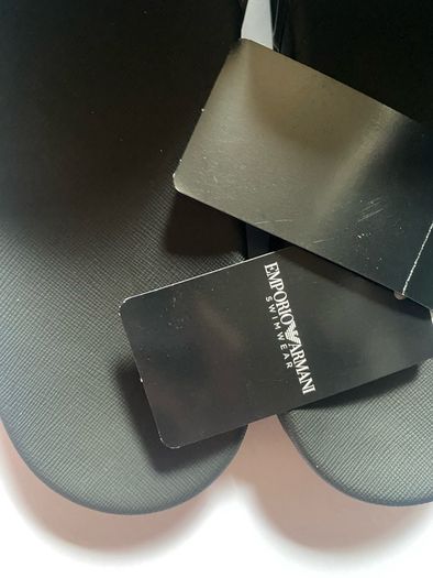 Emporio Armani Sliders size 43 brand new with tag