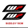 Motorcycle Shock Stickers Image 4