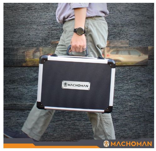MACHOMAN 146 Piece Professional Aluminum Case with Multiple Tools
