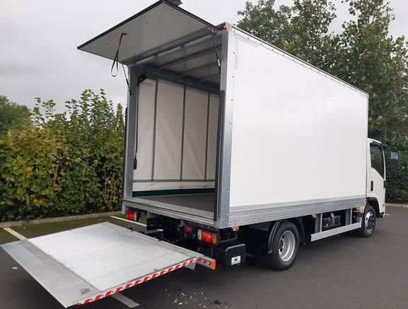 Man with Van Taill lift curtains side