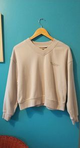 Women's V-neck sweatshirt Dunnes size S