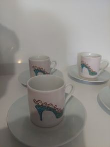 mini espresso cups and saucers
