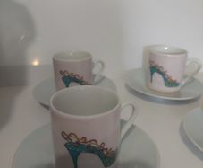 mini espresso cups and saucers