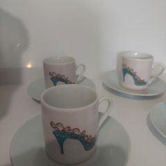 mini espresso cups and saucers