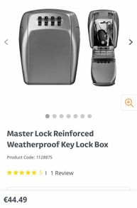 Master lock box
