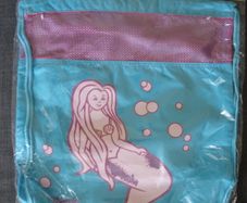 Speedo equipment swimming bag/sack - Blue/Pink