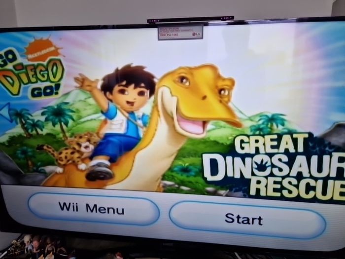 Go Diego Go Great Dinossaur Rescue Nintendo Wii Games Original